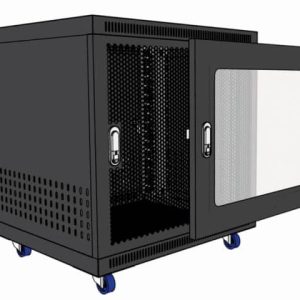 TỦ RACK 10U-D600 BÁNH XE & TREO TƯỜNG